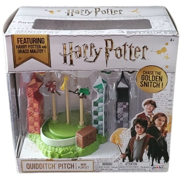 Warner Bros. Other - 🎁SOLD OUT🎁 HARRY POTTER Quidditch Pitch Arena Mini Playset NEW in Box